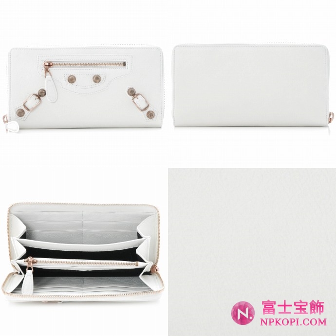 BALENCIAGA/バレンシアガ 2012年春夏GIANT CONTINENTAL長財布 253053 D940O 9001 